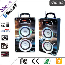 BBQ KBQ-162 20W 2000mAh LED Screen Display with Remote Control Portable Bluetooth Speaker